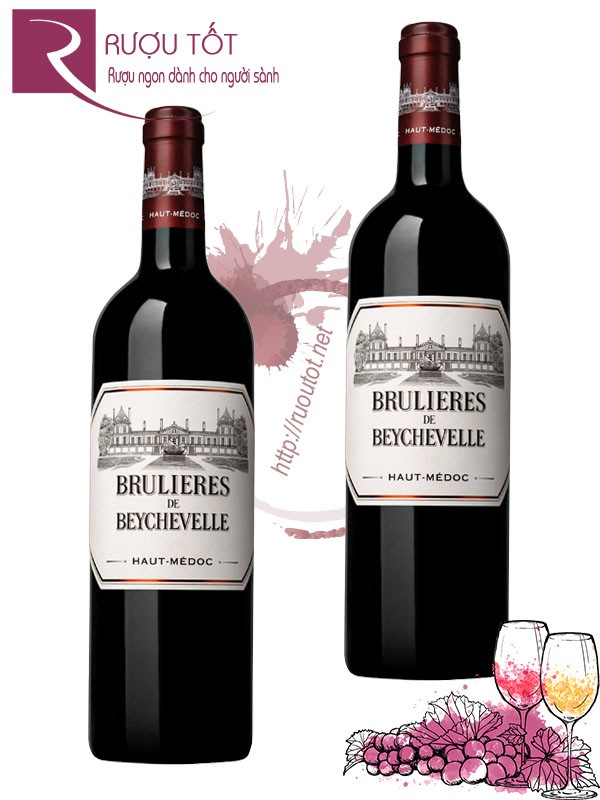 Rượu Vang Les Brulieres de Beychevelle