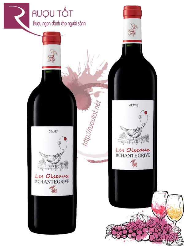 Rượu Vang Les Oiseaux Graves Rouge