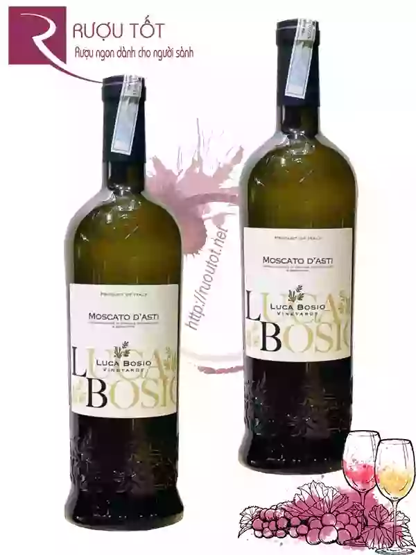 Rượu vang Ý Luca Bosio Moscato D'asti
