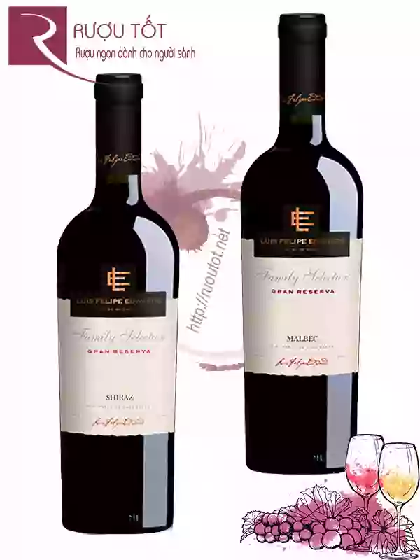 Rượu Vang Luis Felipe Edwards Gran Reserva Shiraz - Malbec
