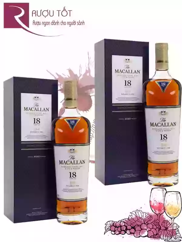Rượu Macallan 18Y Double Cask Chính Hãng