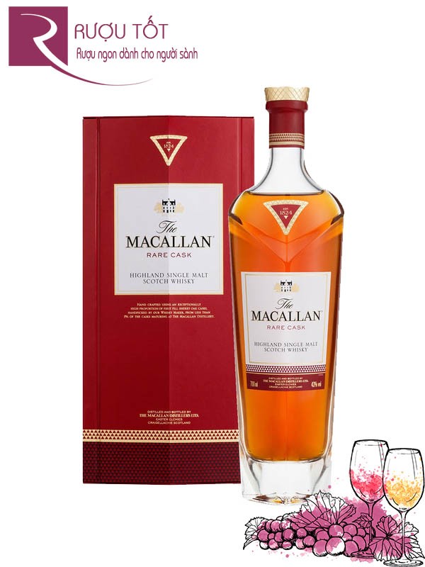 Rượu Macallan 18 Rare Cask 700ml