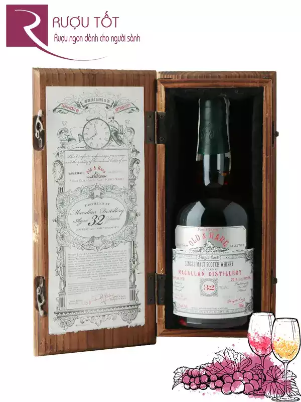 Rượu Macallan 1979 32 Old & Rare