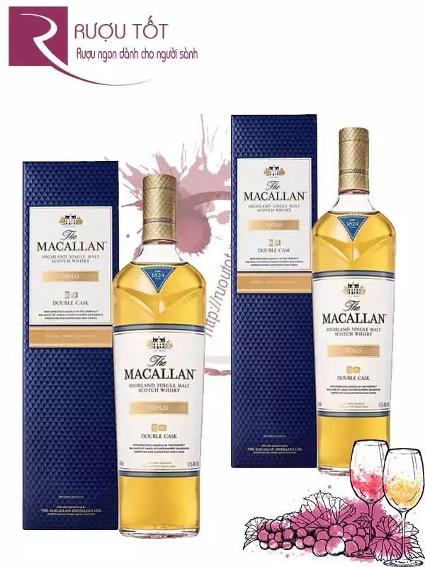 Rượu Macallan Gold Double Cask 700ml