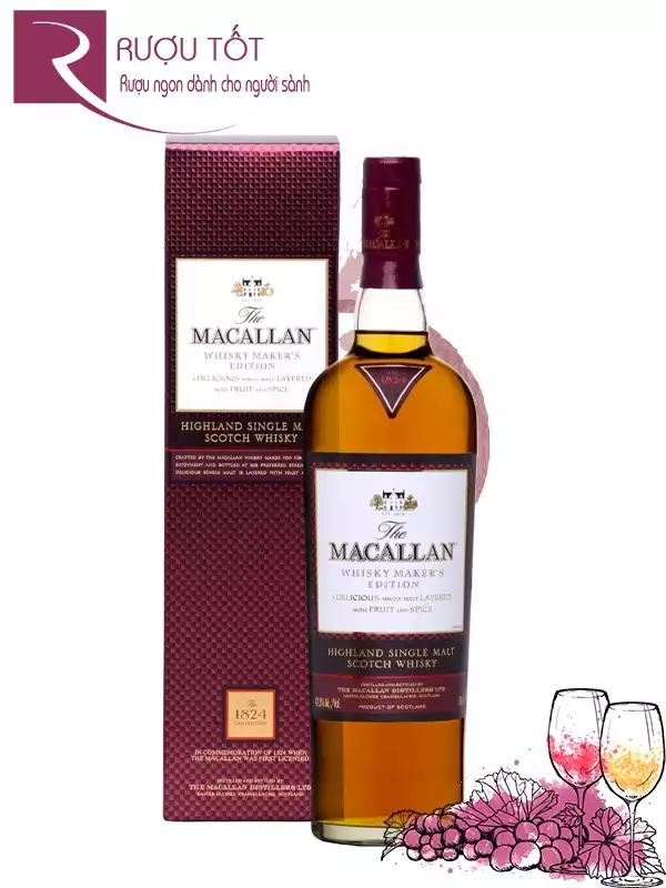 Rượu Macallan Whisky Maker's Edition