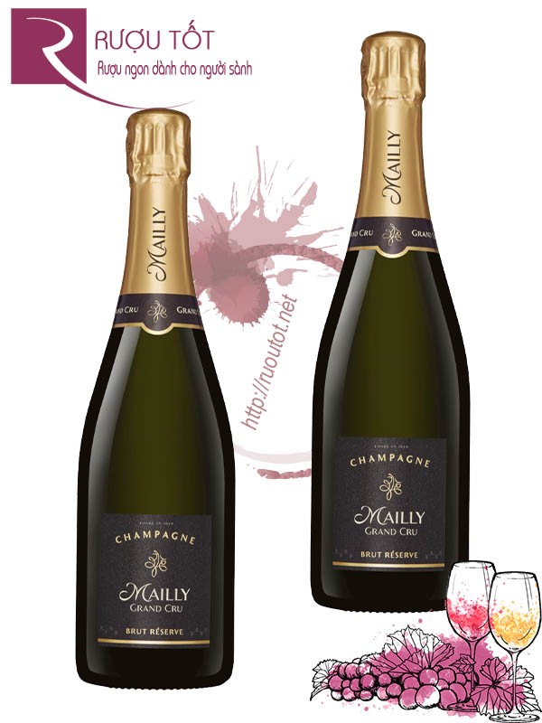 Rượu Mailly Grand Cru Champagne Brut Reserve Chính Hãng