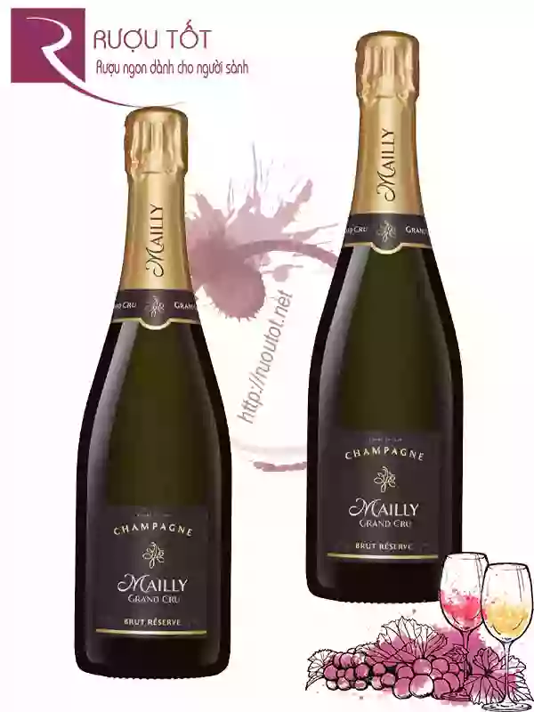 Rượu Mailly Grand Cru Champagne Brut Reserve Chính Hãng