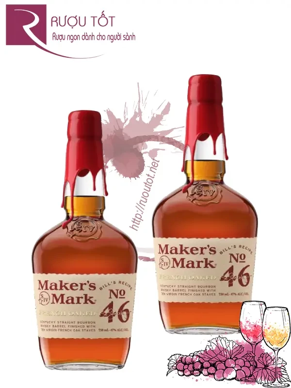 Whisky Makers Mark 46 Kentucky Bourbon French Oaked