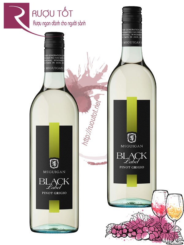 Rượu Vang McGuigan Black Label Pinot Grigio