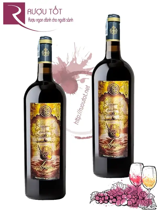 Rượu vang Ý Meloni Sangiovese Puglia 14%