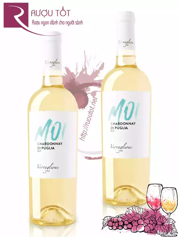 Rượu Vang MOI Chardonnay Di Puglia IGP