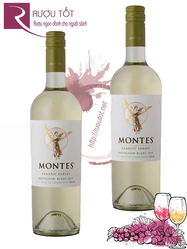 Vang Chile Montes Classic Series Sauvignon Blanc Hảo hạng