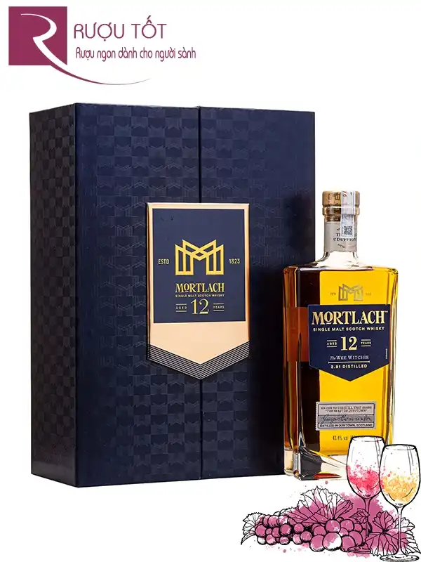 Rượu Mortlach 12 Hộp Quà 2026