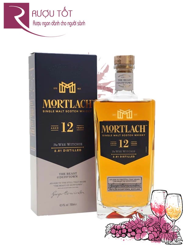 Giá Rượu Mortlach 12 Wee Witchie