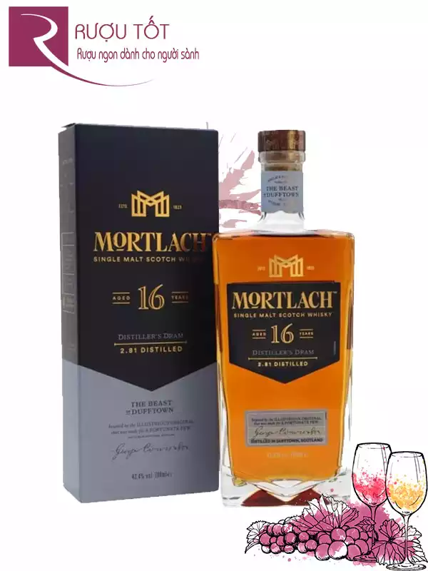 Rượu Mortlach 16 Năm Distiller's Dram