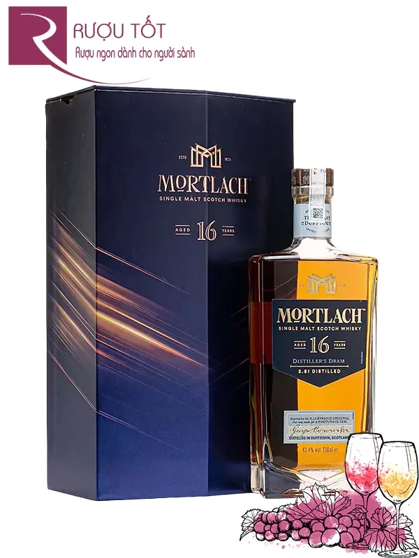 Rượu Mortlach 16 Hộp Quà 2025