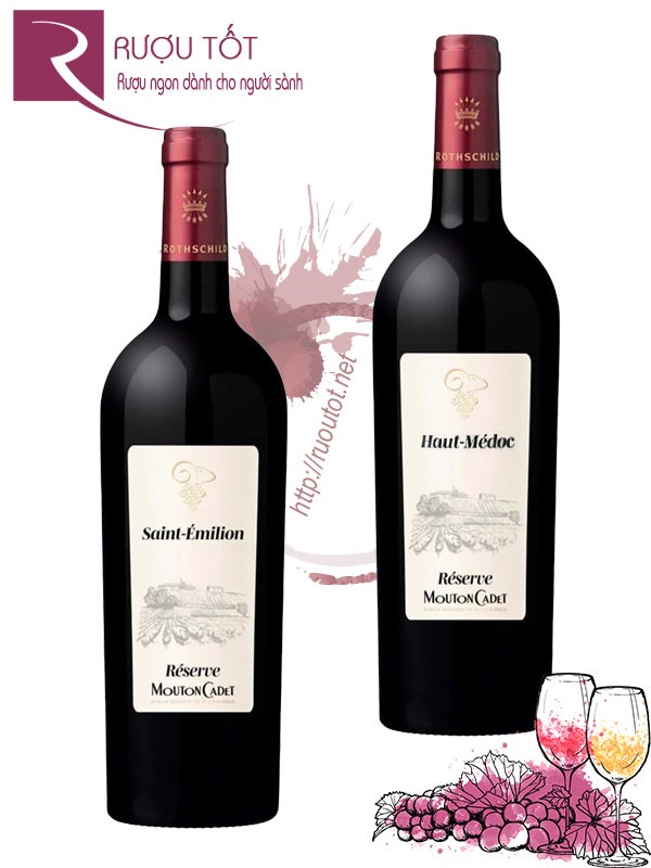 Rượu Vang Mouton Cadet Reserve Philippe de Rothschild