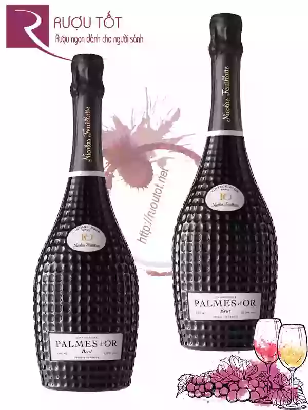 Rượu Champagne Nicolas Feuillatte Palmes d Or