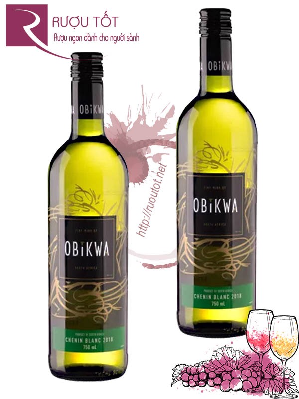 Rượu vang Obikwa Chenin Blanc Thượng hạng