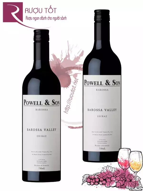 Rượu Vang Powell Son Barossa Valley Shiraz