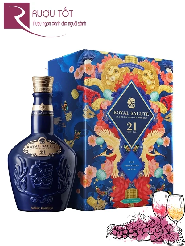 Chivas 21 Royal Salute Hộp Quà Tết 2026