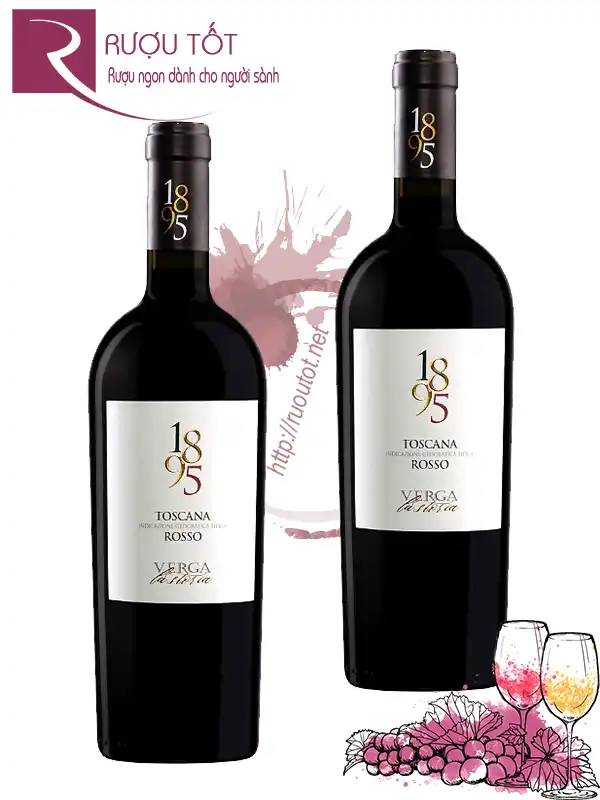 Rượu vang 1895 La Storia Toscana Rosso IGT