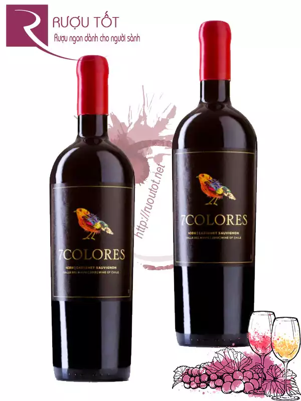 Rượu vang 7 Colores Icon Cabernet Sauvignon