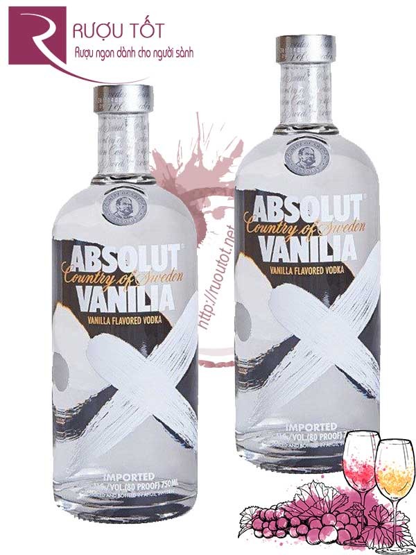 Rượu Vodka Absolut Vanilia 700ml