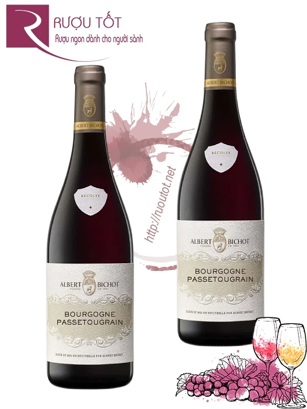 Rượu Albert Bichot Bourgogne Passetoutgrain 13% 750ml