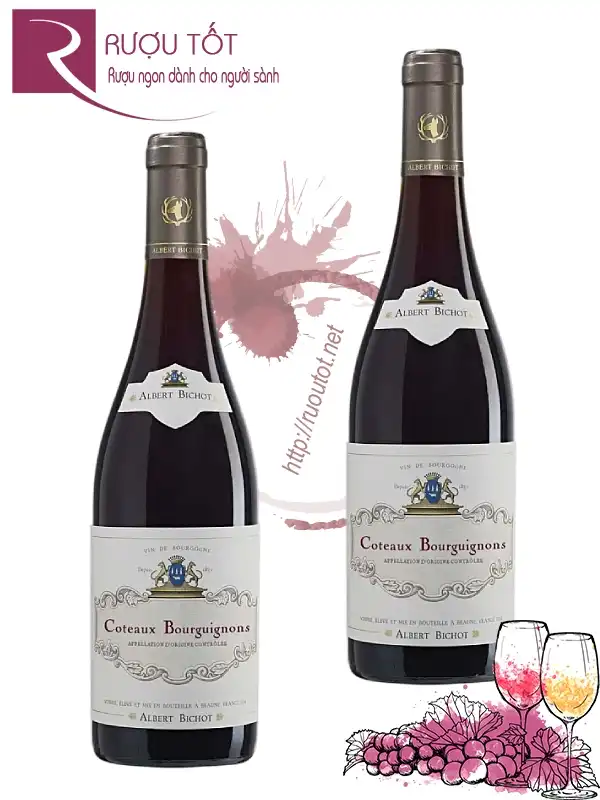 Rượu Albert Bichot Côteaux Bourguignons 12,5% 750ml Pháp