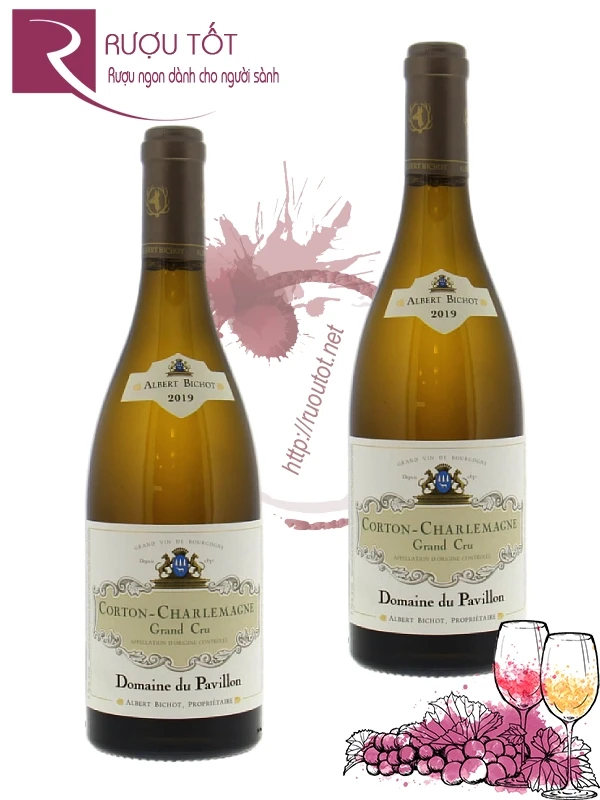 Rượu Albert Bichot Domaine du Pavillon Corton - Charlemagne Grand Cru Bio Wine
