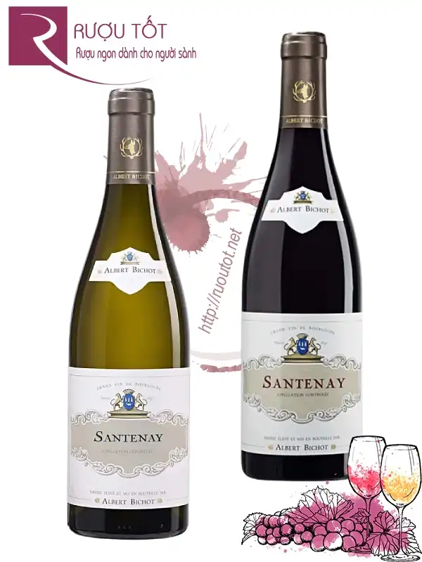 Rượu Albert Bichot Santenay 13% 750ml Pháp