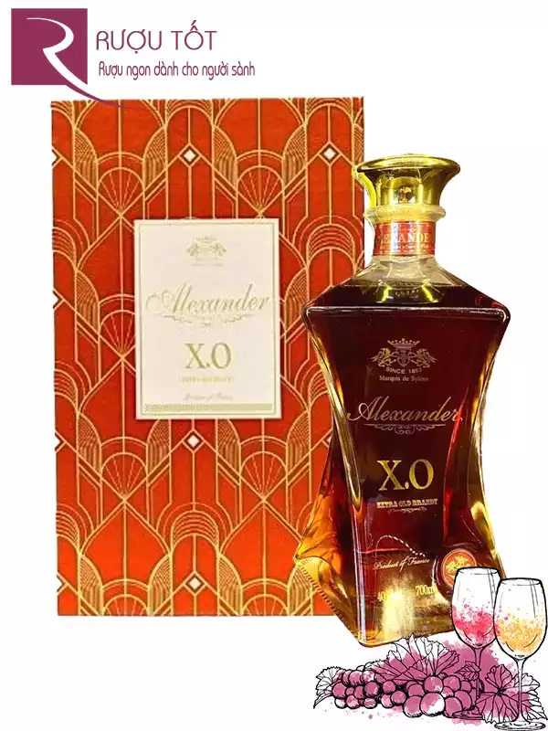 Rượu Alexander XO Extra Old Brandy