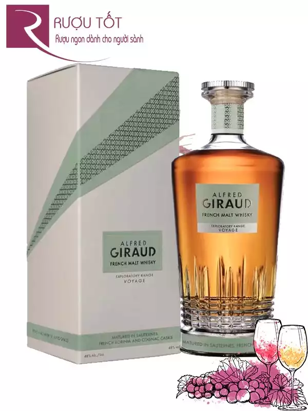 Rượu Alfred Giraud Voyage French Malt Whisky