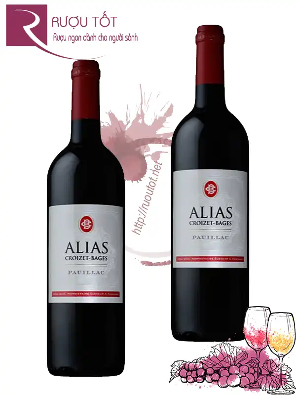 Rượu Vang Alias Croizet Bages Pauillac Cao cấp