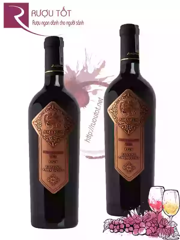 Rượu vang Amarus Sangiovese Cantina Cortecchia Cao cấp