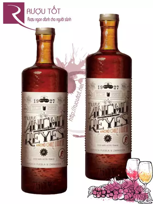 Rượu Ancho Reyes Originale Chile Ancho Liqueur