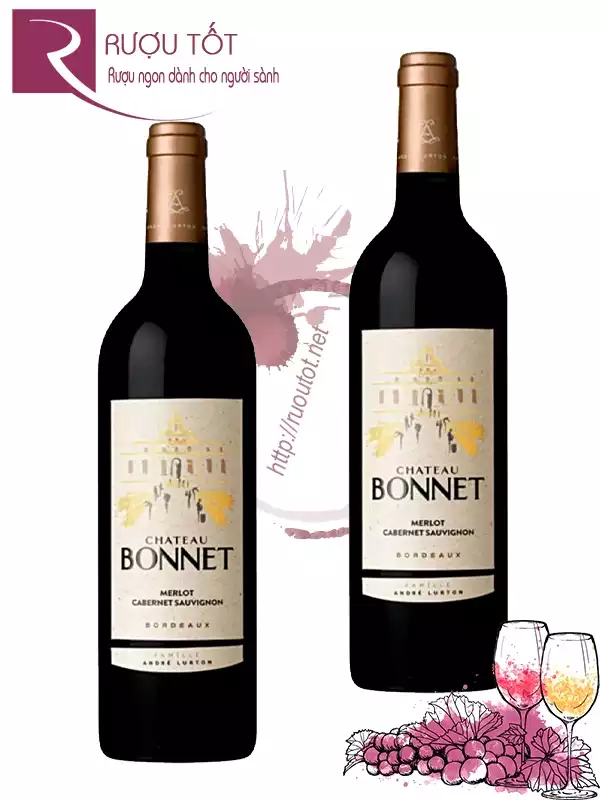 Vang Pháp Chateau Bonnet Bordeaux Andre Lurton