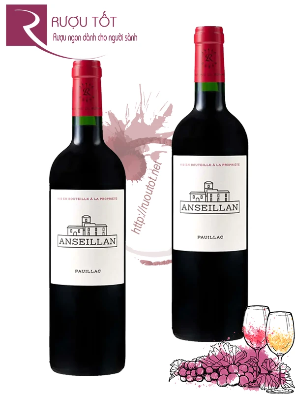 Rượu vang Anseillan Pauillac 13,5%