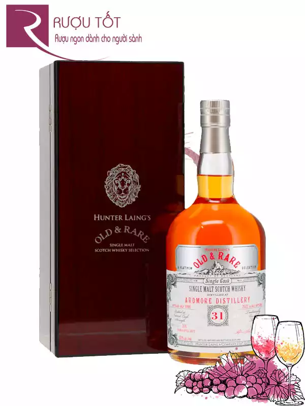 Old & Rare Ardmore Distillery 31, 1990