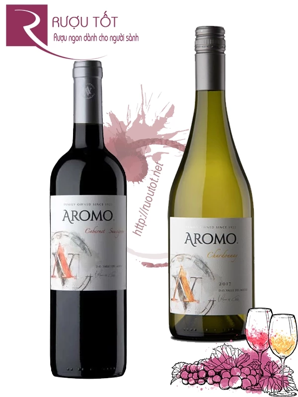 Rượu vang Aromo Classico Red – White