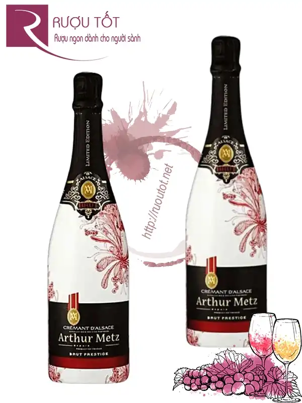 Vang nổ Pháp Arthur Metz Cremant D'Alsace Limited Edition