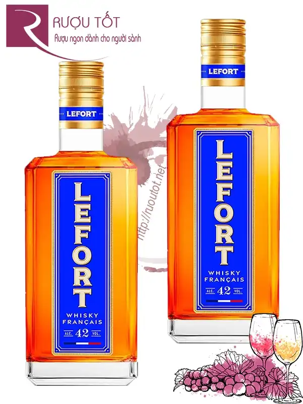 Rượu Augustin Lefort Whisky de France 42%
