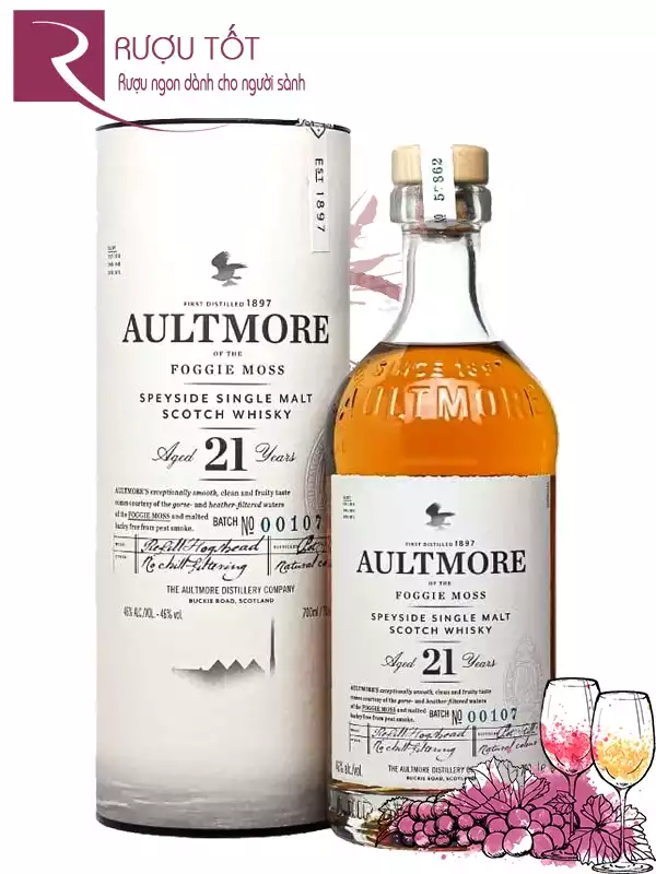 Rượu Aultmore 21 Single Malt Whisky