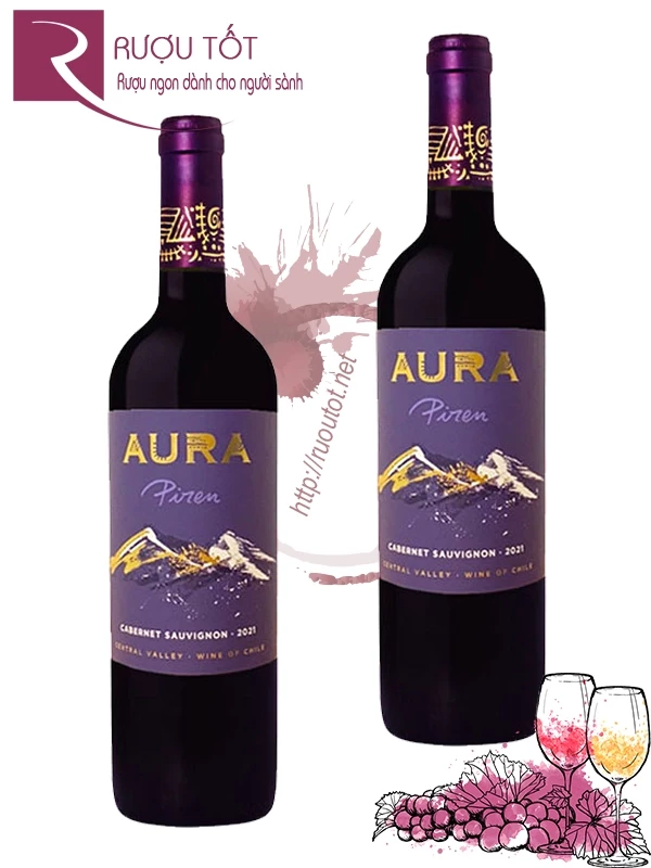 Rượu vang Aura Piren Reserve Cabernet Sauvignon