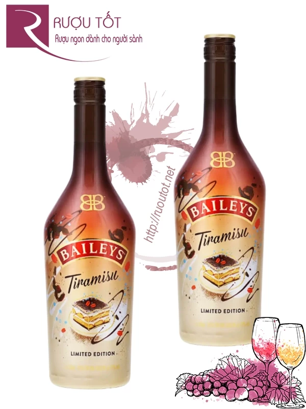 Rượu Baileys Tiramisu Limited Edition 700ml 17%