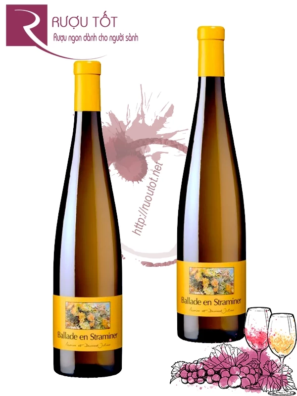Rượu vang Ballade en Straminer Domaine de Bachellery