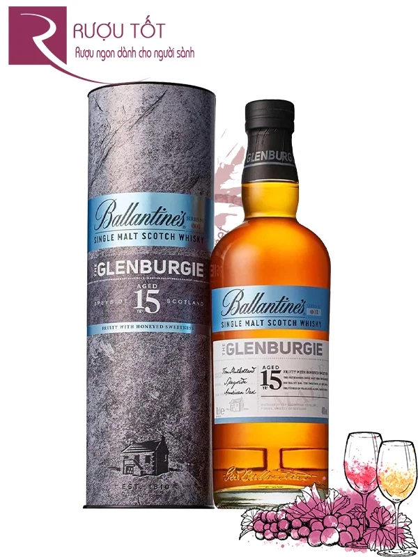 Rượu Ballantines Glenburgie 15