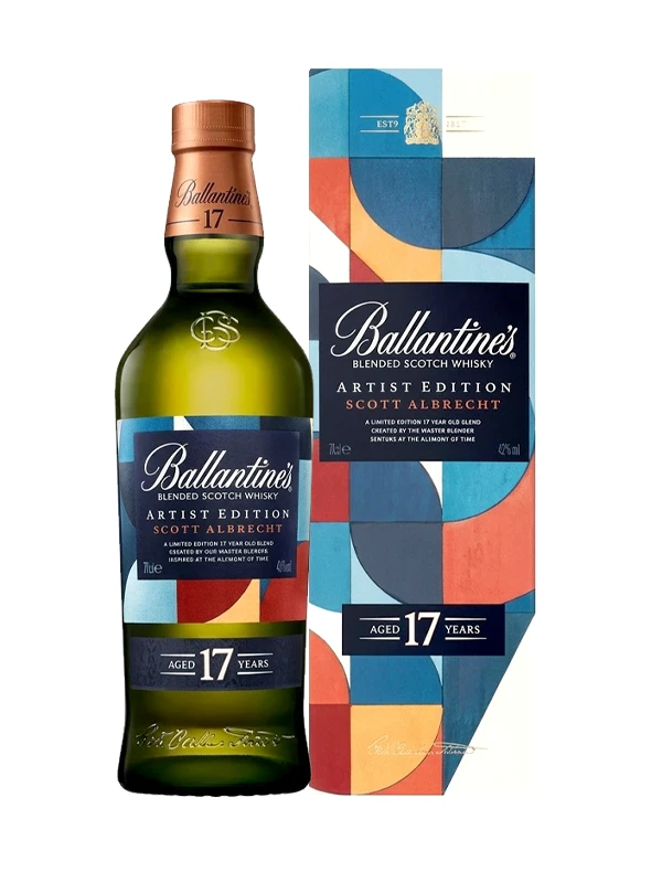 Rượu Ballantines 17 Artist Edition