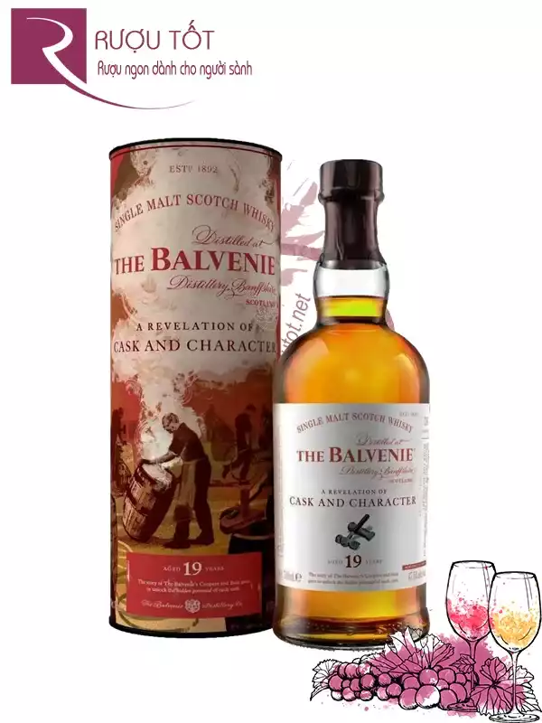 Rượu Balvenie 19 Revelation Of Cask And Character